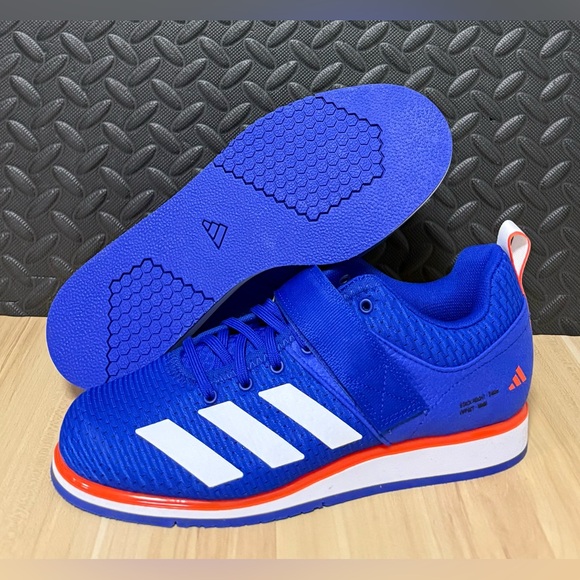Adidas Powerlift 5 Powerlifting Weightlifting Shoes Lucid Blue IH8237 Men Size 8